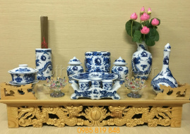 Ban thờ treo 81 - Rồng nổi