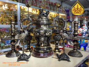 Bộ đồ thờ tam sư ngũ sự có ý nghĩa tâm linh gì?