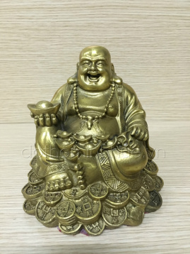 Tượng Di lặc ngồi tiền