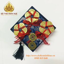 Bộ 5 Xu HOA MAI TÀI LỘC Để Két và Ví