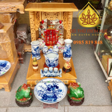 Ban thần tài mái bằng 48