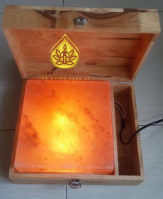 Đèn đá muối Massage chân