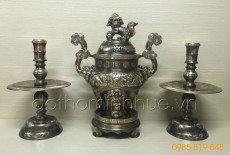 Bộ đỉnh đồng ngũ sự - Đồng đỏ trạm 60