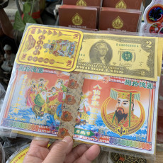 Tiền thần tài / Lễ thần tài đầy đủ cúng Thần Tài Thổ Địa, cúng ông Tài ông Địa