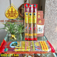 Hương quấn tàn đẹp Lộc Thành - Hiệu hai quả núi