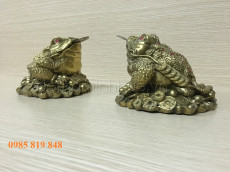 Cóc đồng phong thủy - Bộ 1245
