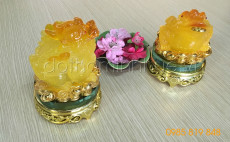 Cóc Tỳ hưu tài lộc - vàng mật bé