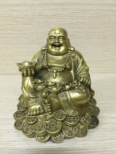 Tượng Di lặc ngồi tiền