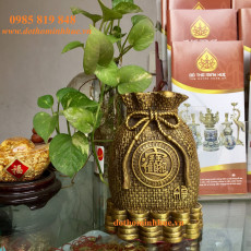 Túi tiền đồng phong thủy H145